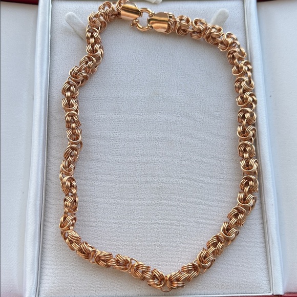 Milor Jewelry - Milor Bronze Elegant Bronze- Toned Women's Necklace